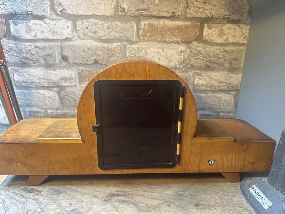 Skrzynia obudowa zegara kominkowego+gongi