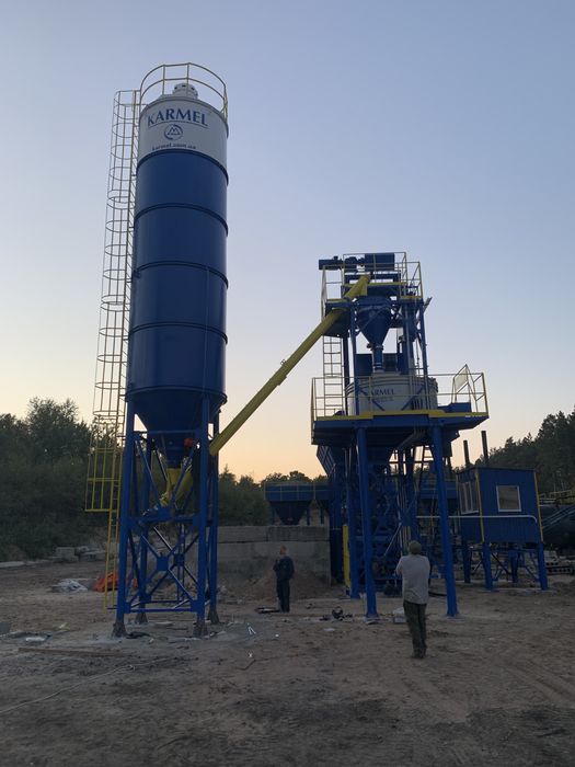 Бетонний завод БСУ-80С | 80 м³/год | KARMEL | Гарантія 24 міс | Лізинг