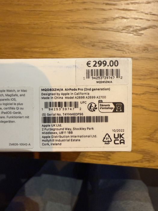 AirPods Pro 2. generacji - Stan bardzo dobry