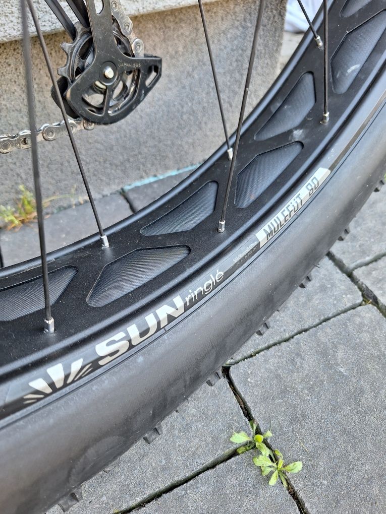 Koła 27.5x3.8 fat bike canyon, trek farley sztywne osie