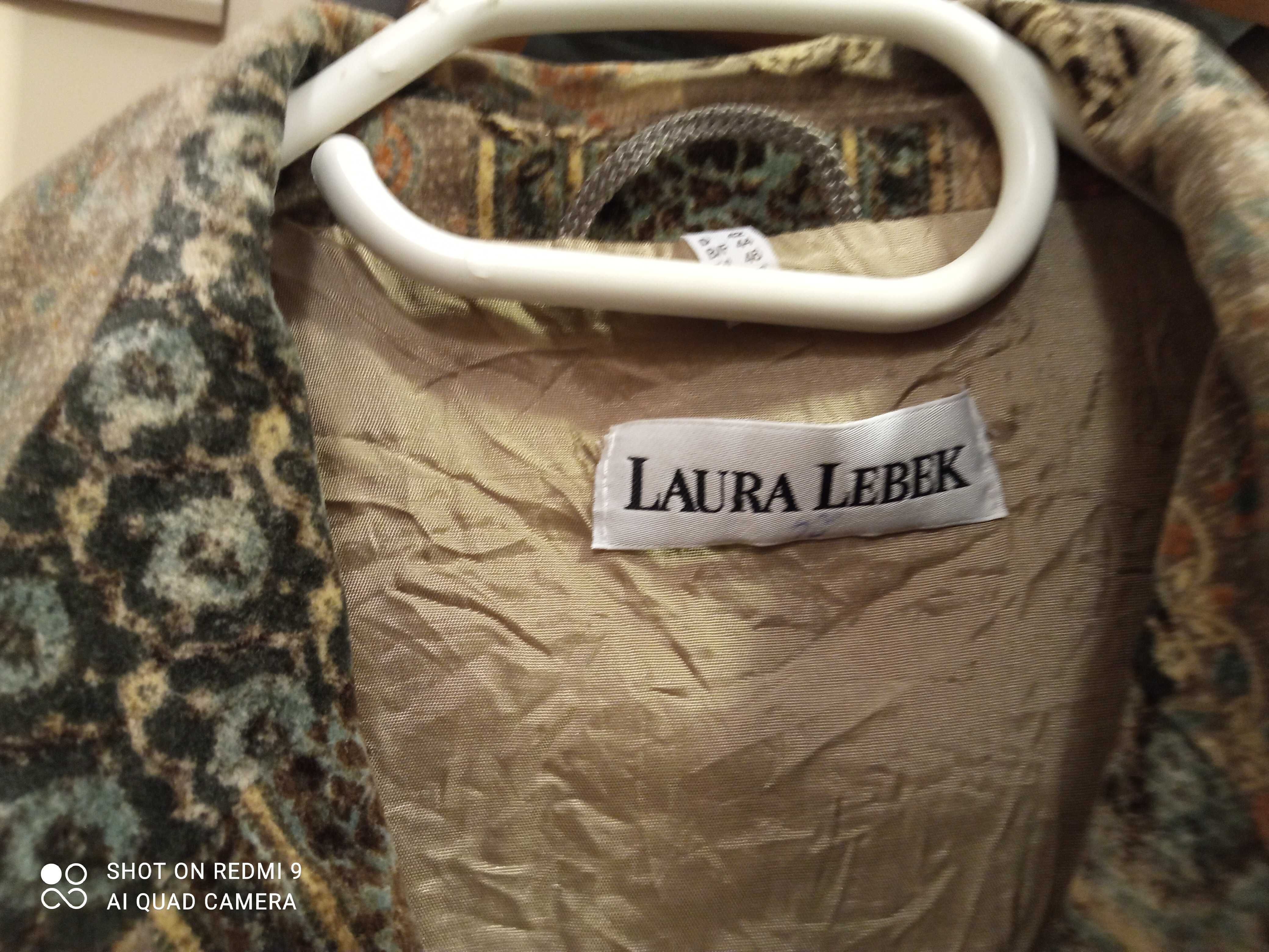 Laura Lebek aksamitny żakiet rozm. 44/46