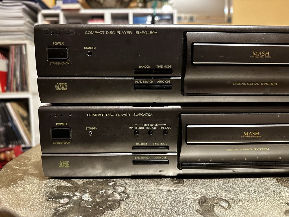 Odtwarzacze CD Technics SL-PG 470 A oraz SL PG 480A