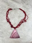 Naszyjnik masa perłowa boho etno muszla seashell etniczny bohemian 26