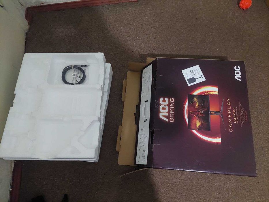 Монітор 24" AOC Q24G2A IPS QHD (2K) / 165Hz / 1ms