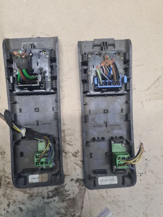 Кнопки склопійомика стіклопідйомника mercedes a-class w168 а клас