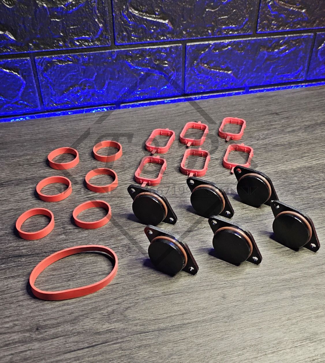 Kit ANULAR Borboletas Admissão BMW N47 / m57 / m47 / 2.5cc/3.0cc NOVOS