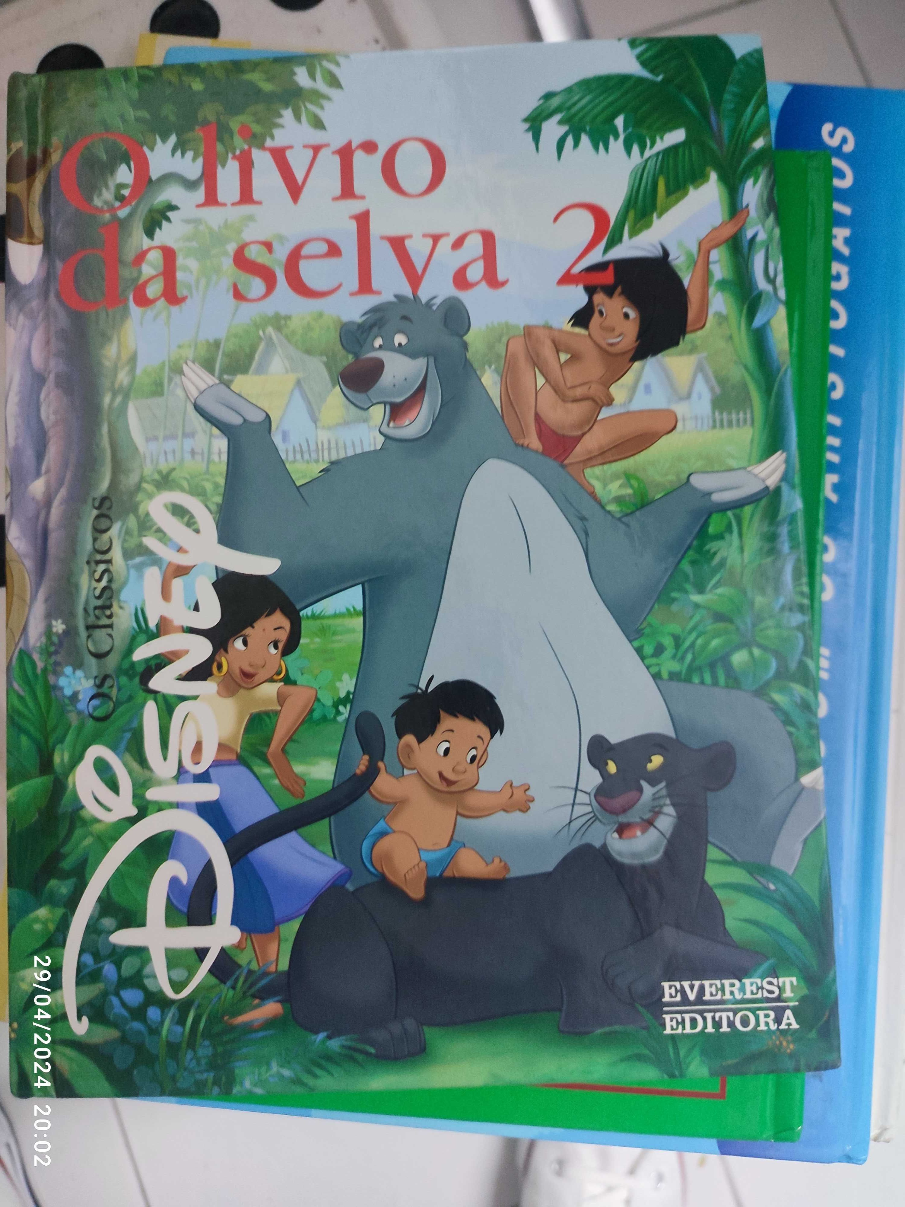 Livros aventuras Disney