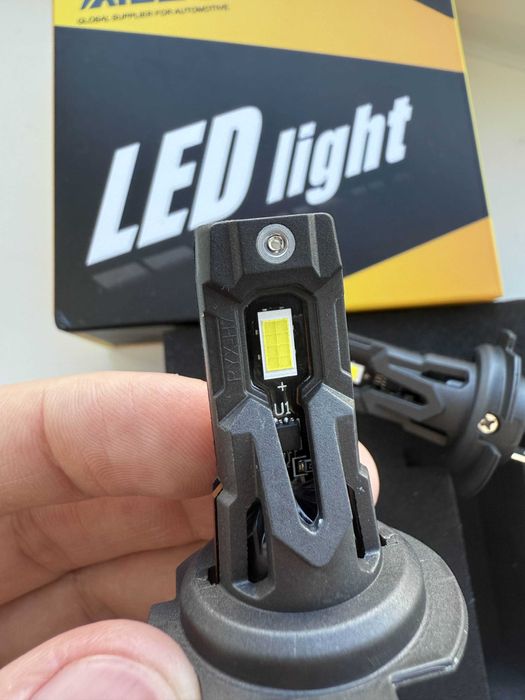 AILEO Led Лампа автомобильная H7, Светодиодные лед лампочки н7 (2шт)
