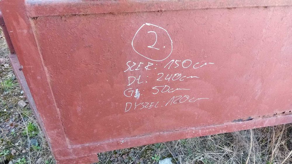 Sprzedam przyczepkę typu sam do remontu paka 150x240