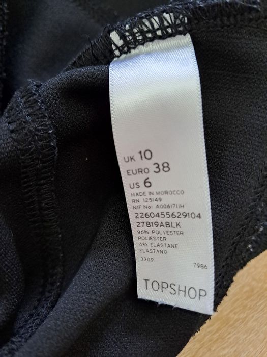Spódniczka mini, TOP SHOP, rozmiar 38, stan idealny