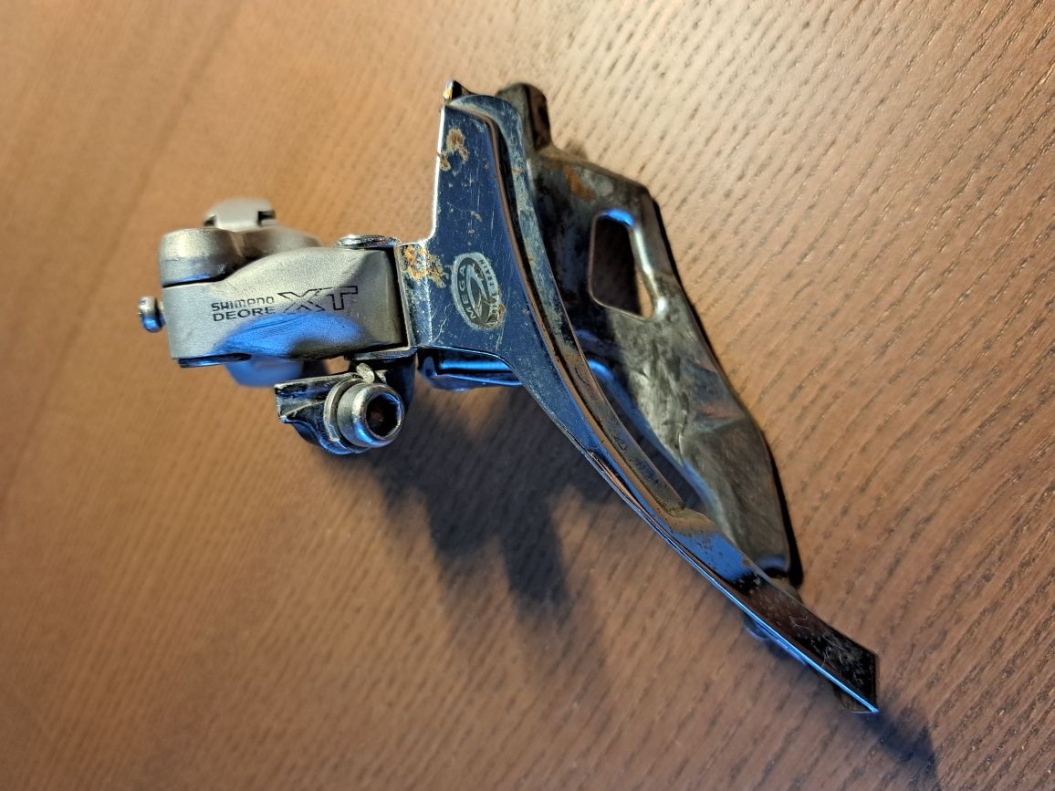 Przerzutka przednia 3 biegi shimano deore xt