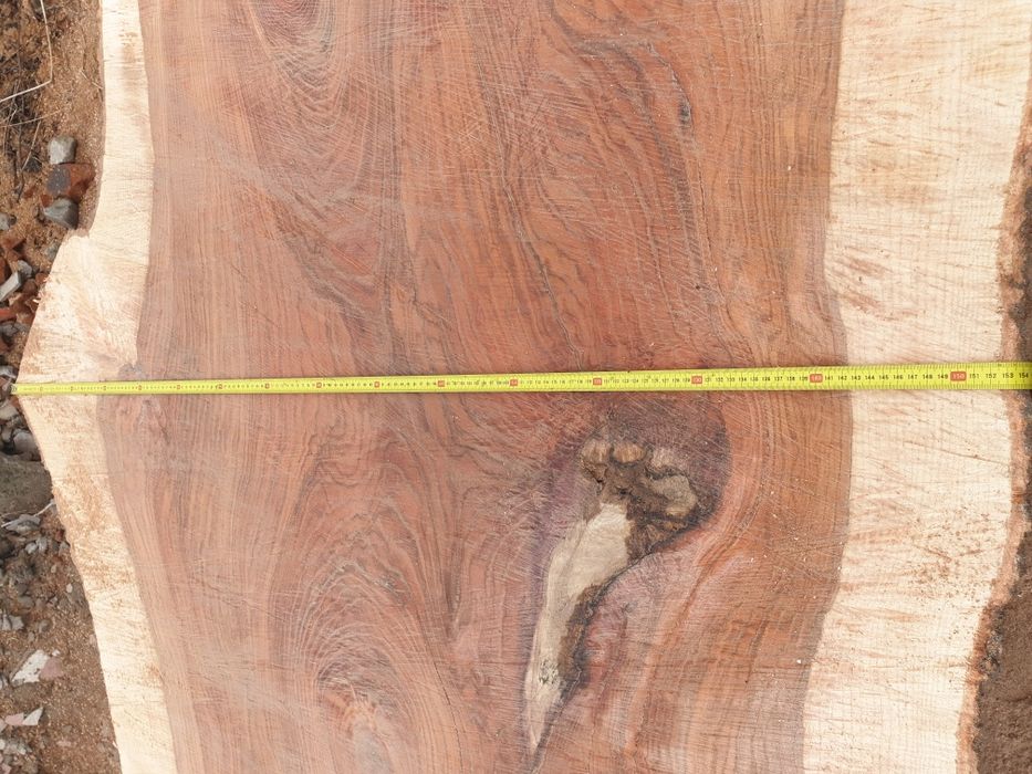 Stół dąb orzech włoski jesion monolit blat drewniany pełne drewno loft