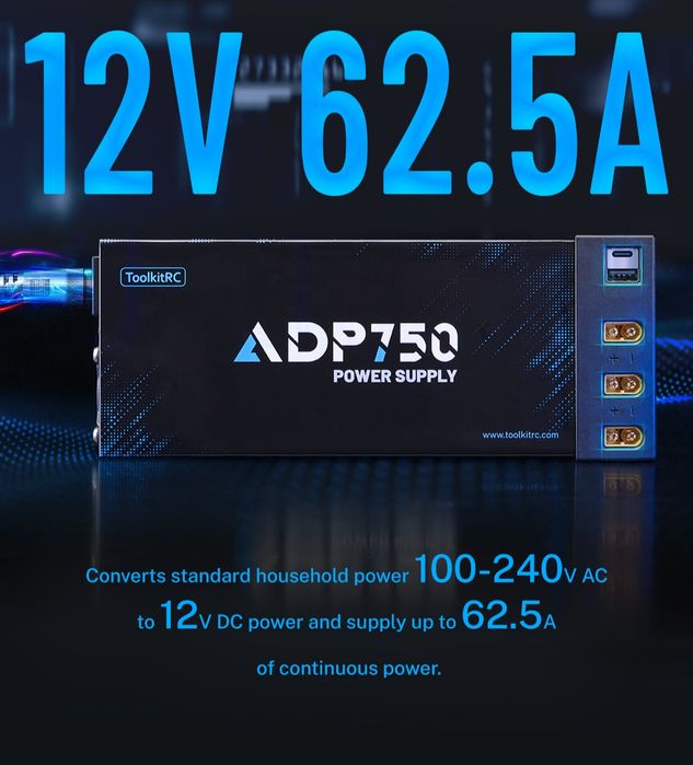 Блок живлення ToolkitRC ADP750
