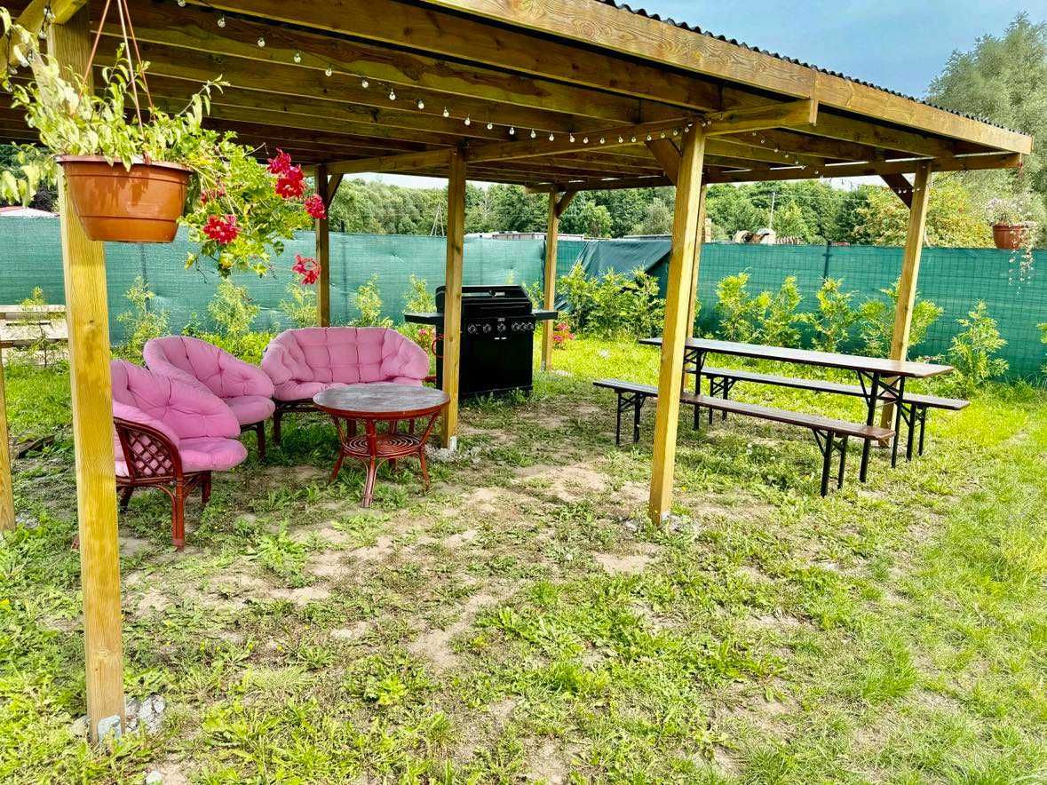 Domek nad morzem na wynajem Śliwin k. Rewal Spokój Ogród Nocleg max 6