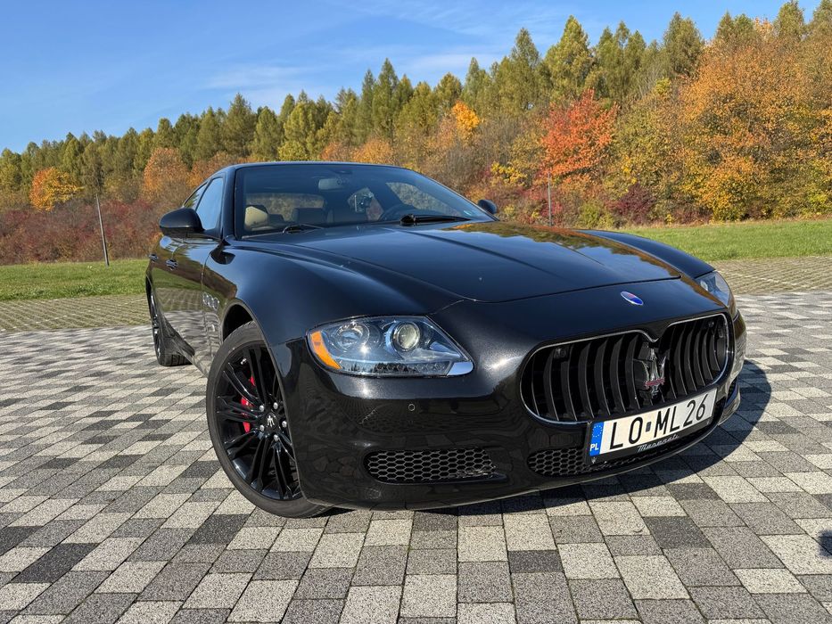 Maserati Quattroporte Zadbany, oryginał, tylko suche dni, zamiana możliwa
