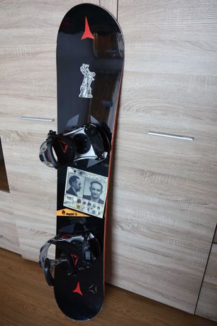 Deska snowboardowa z wiązaniami 155cm ATOMIC