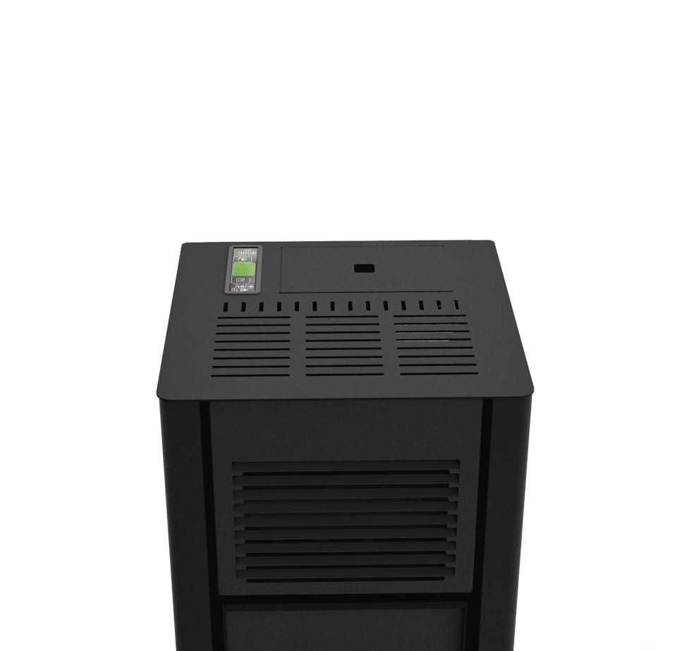Piecyk na pellet Eva Calor Giusy 15 kW z DGP na 3 pomieszczenia