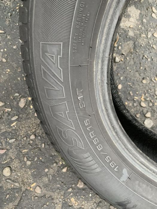 Шини 195/65 R15 Sava літо 2020 рік 6,5 мм