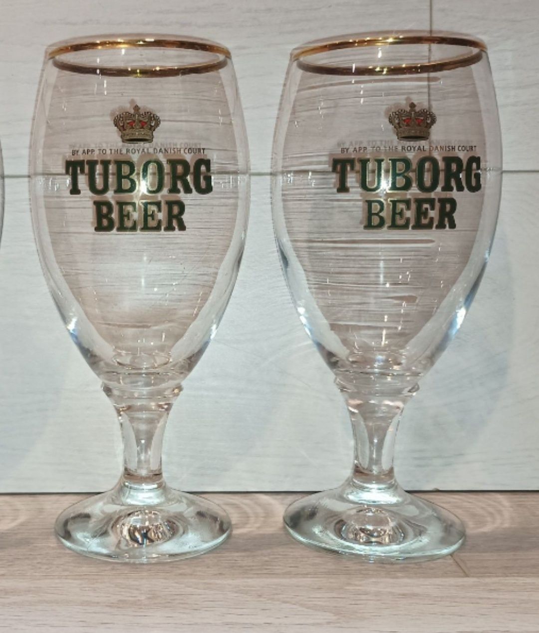 Бокалы Tuborg 0,6 L. Туборг. Пивные. 600 мл.
