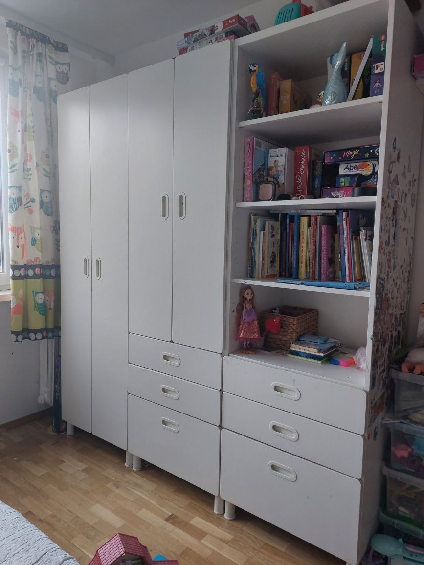 Komplet meble oraz łóżka Ikea Stuva/Smastad