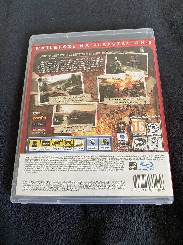 Gra Farcry 2 ps3 pl
