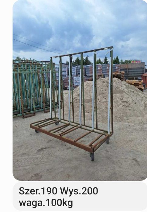 Stojaki do przewozu szyb różne