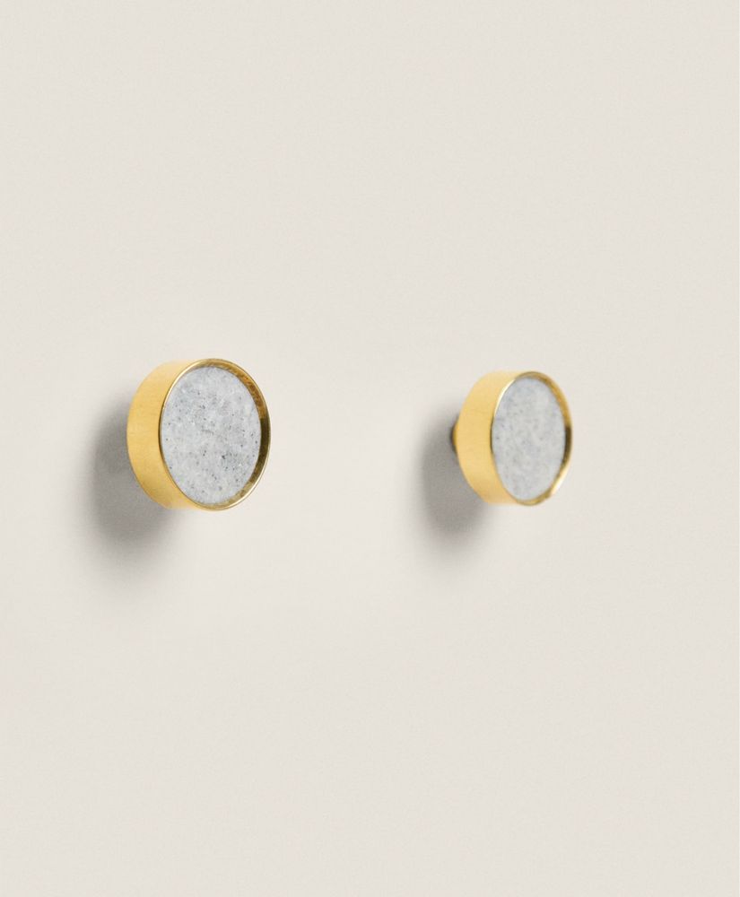 Puxador Mármore E Dourado [PACK DE 2] Zara Home NOVO