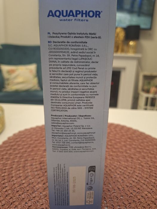 Zestaw wkładów do dzbanka filtrującego wodę
