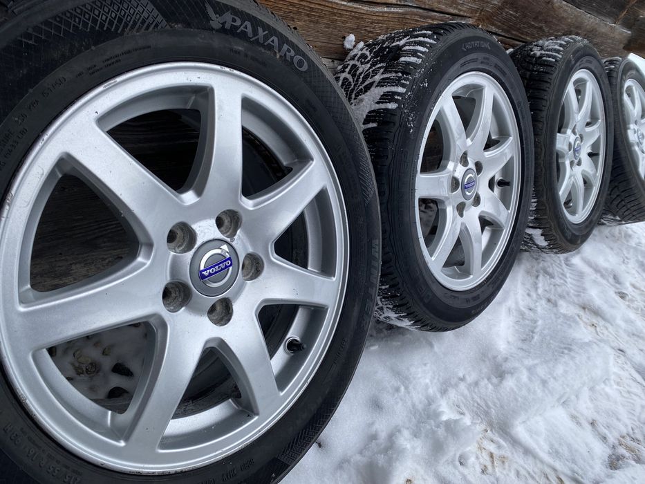 VOLVO V70 V40 S80 XC70 S60 V60 kpl KOŁA felgi ZIMA 215/55-16 NOWE