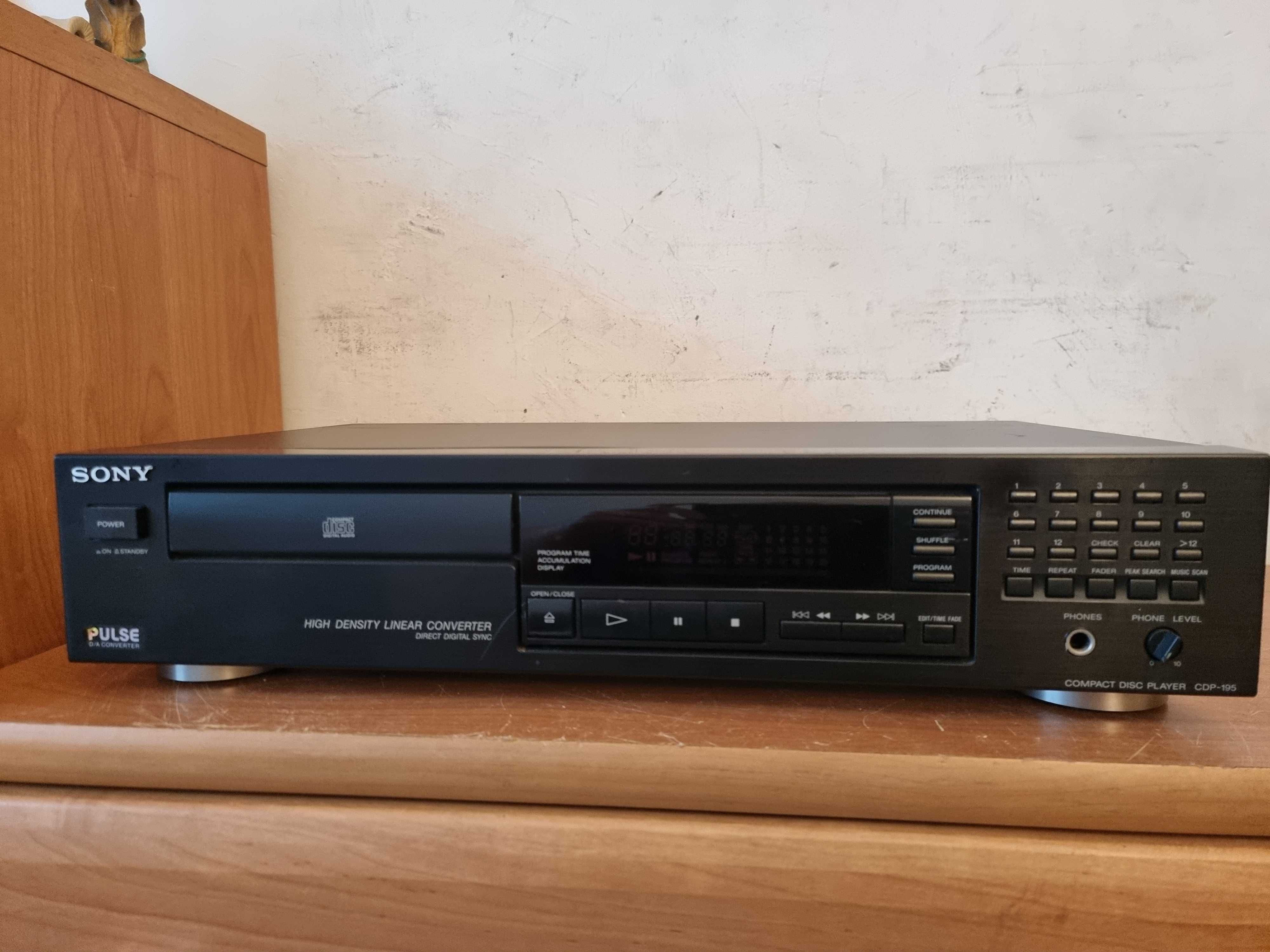 Odtwarzacz cd Sony CDP 195