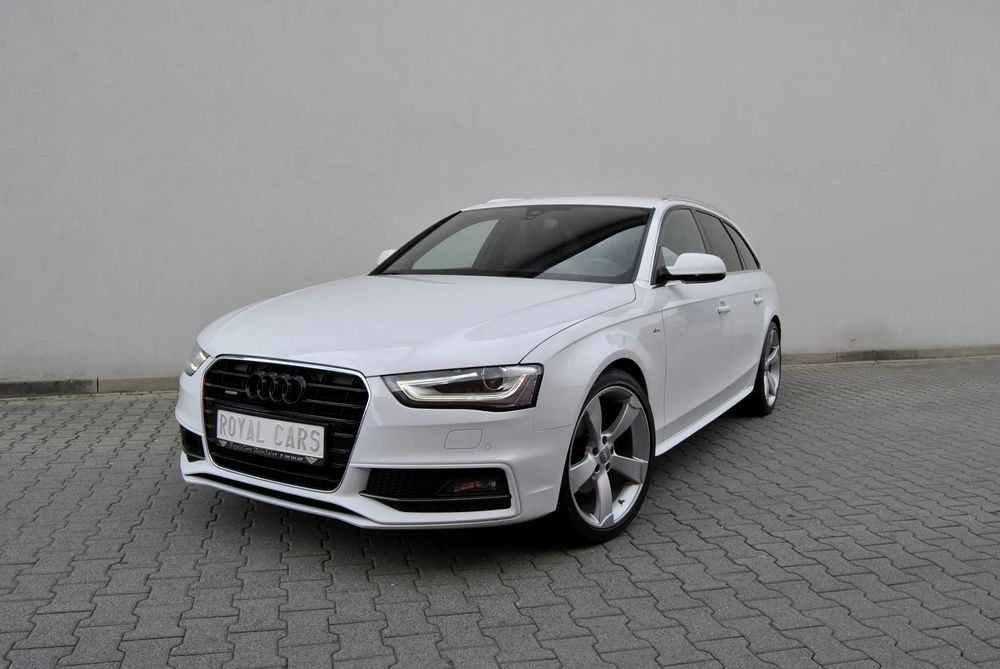 Audi A4 LIFT 3xSline Quattro 190ps Led Xenon Skóra Navi Hak ACC Radar Alu 19'