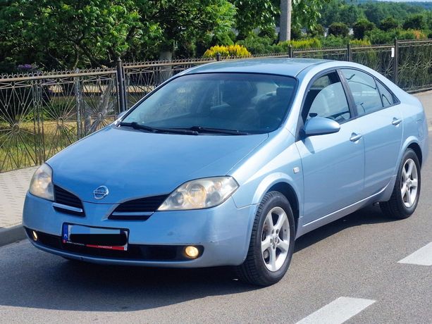 Nissan Primera P12 1.8 Gaz*LPG*Klimatyzacja*Elektryka*Alufelgi*Hak*