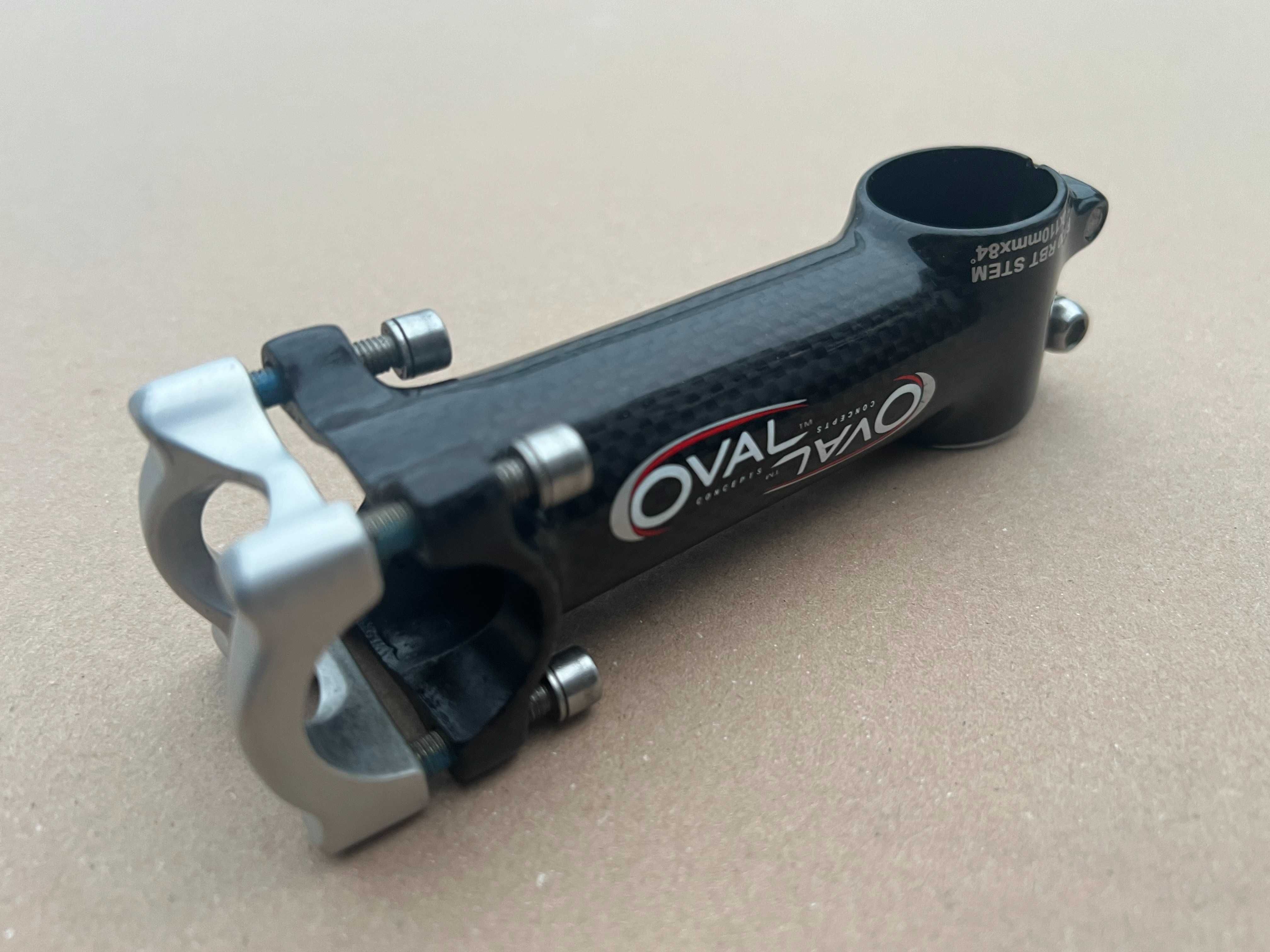 Mostek Wspornik Kierownicy OVAL CONCEPTS R900 CARBON Szosa MTB ALU 110