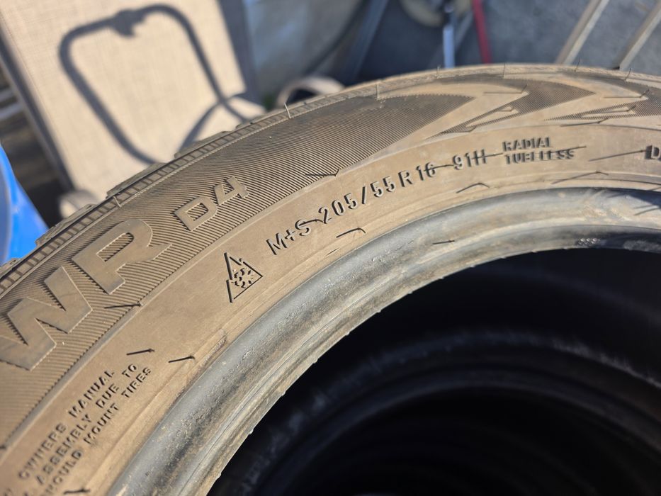 Opony Zimowe 205/55/16 Nokian z 2020roku