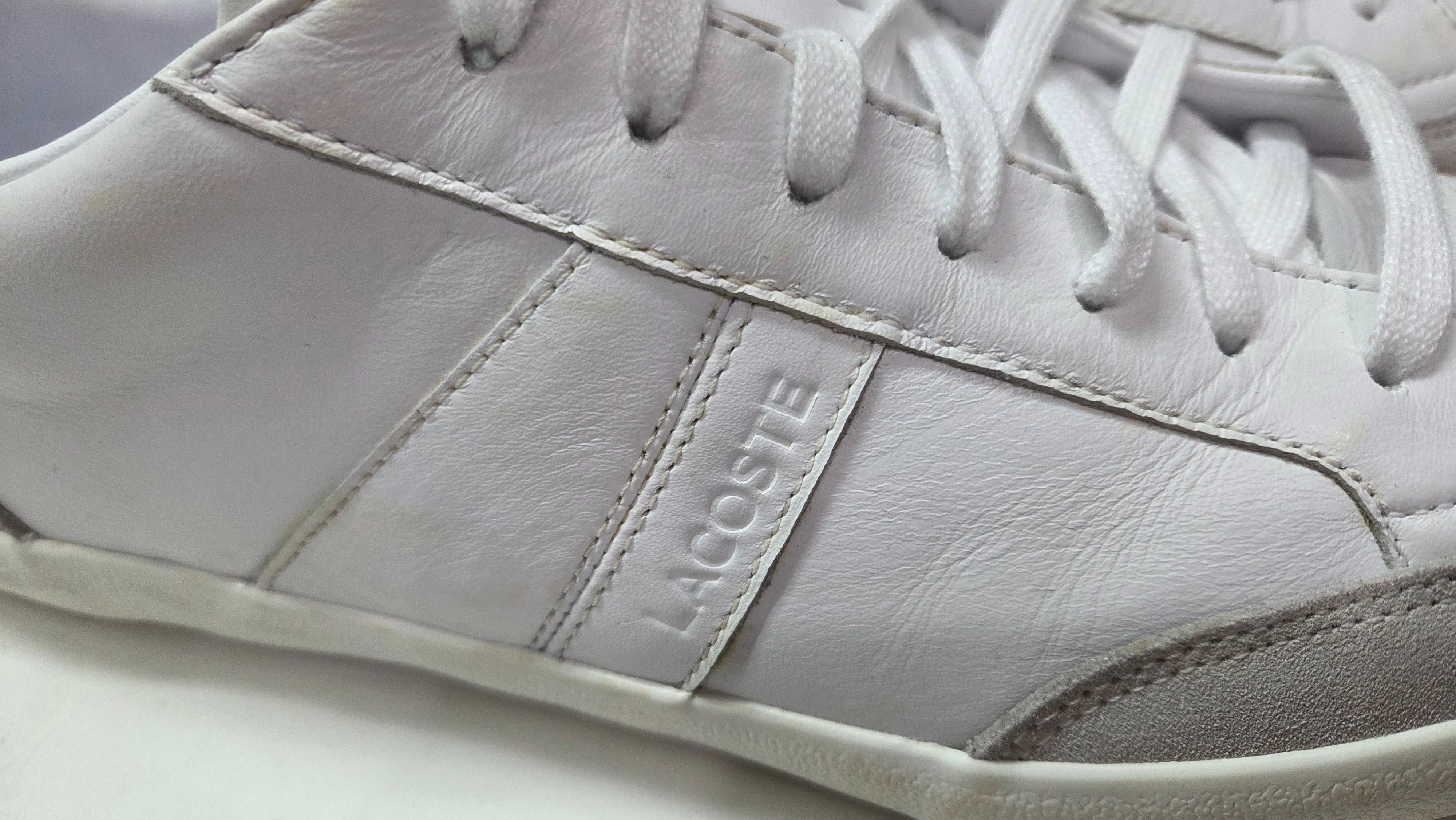 Sneakersy Lacoste r. 43 / 44 skóra naturalna