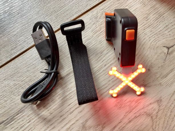 Ліхтар для велосипеда, USB -зарядний,  світлодіодний, свет юзб