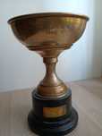 troféu taça de concurso de pesca desportiva dos anos 60