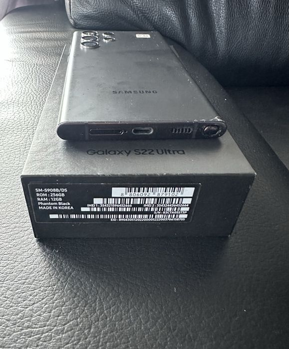 Samsung s22 256 gb ultra z wadą!