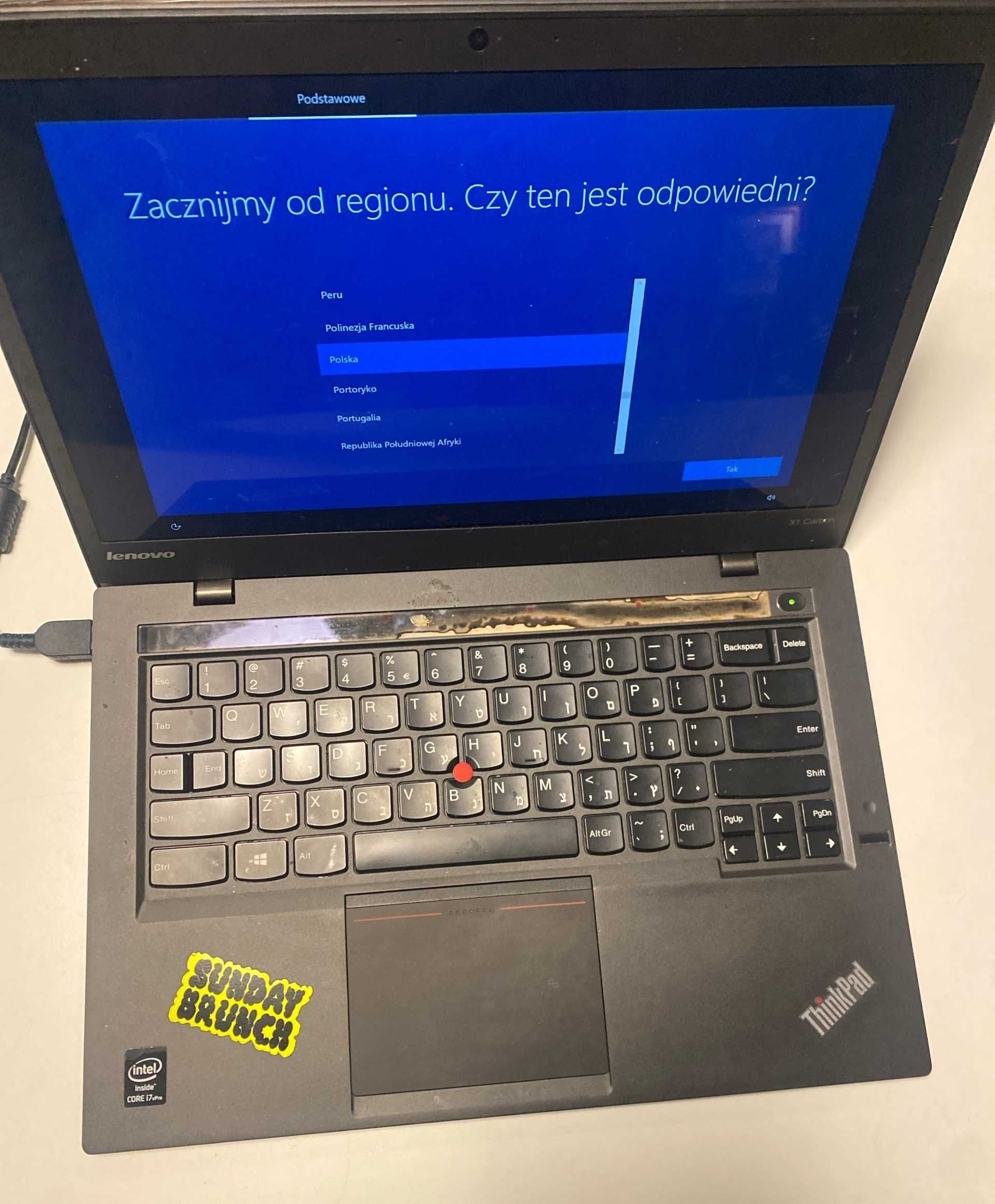 Lenovo ThinkPad x1 Carbon Intel Core7 Windows 8 pro