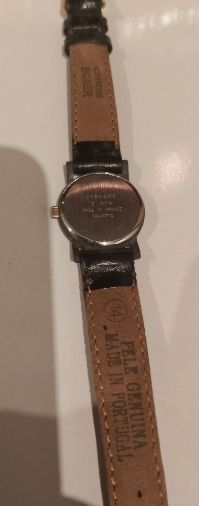 Relógio feminino de quartzo RENE VALENTIN Paris vintage "suíço"