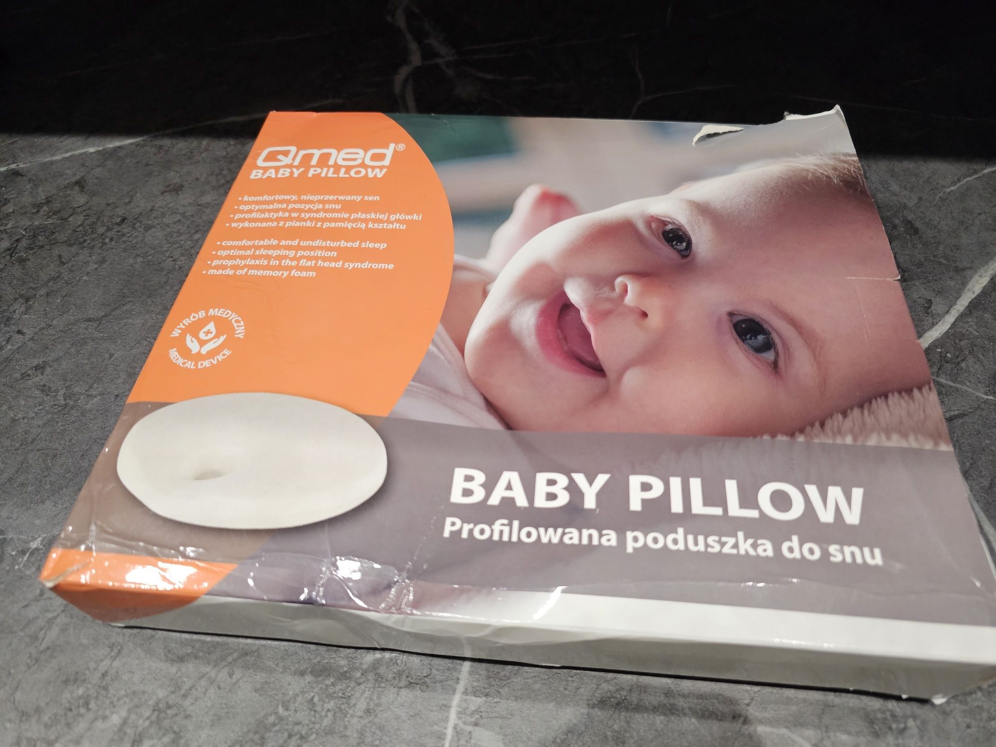 Poduszka ortopedyczna dla niemowląt baby pillow