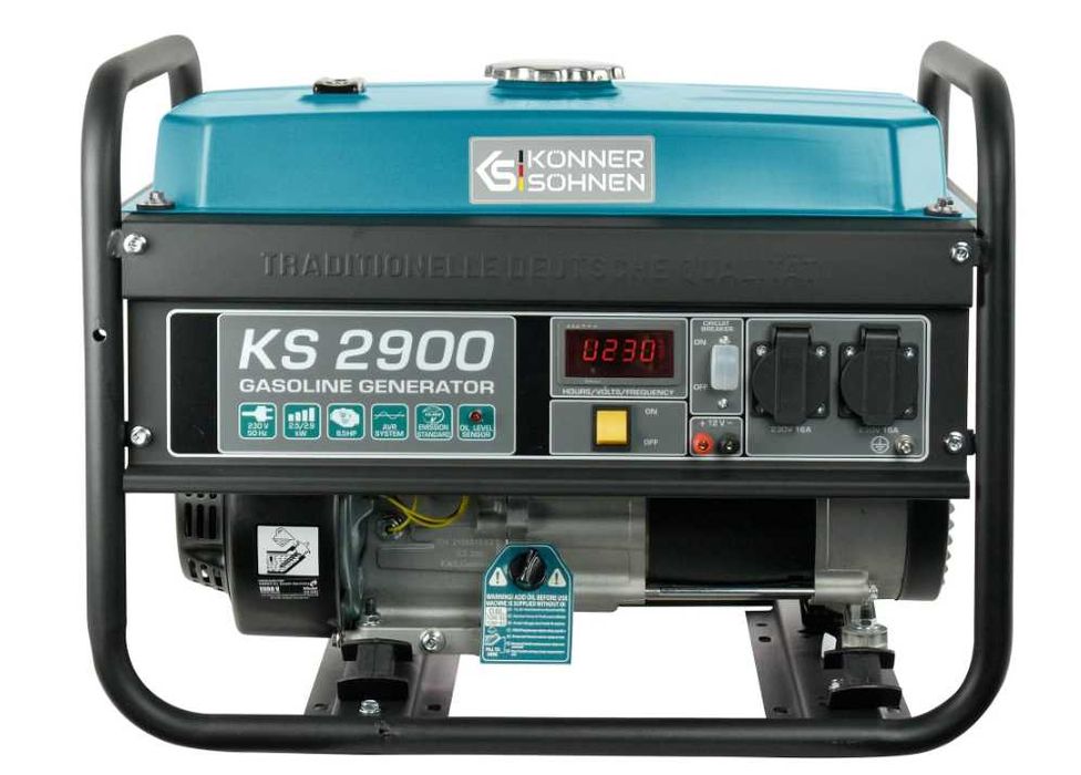 Б/у Генератор газово-бензиновий Konner&Sohnen KS 2900G, 230В, 2.9кВт