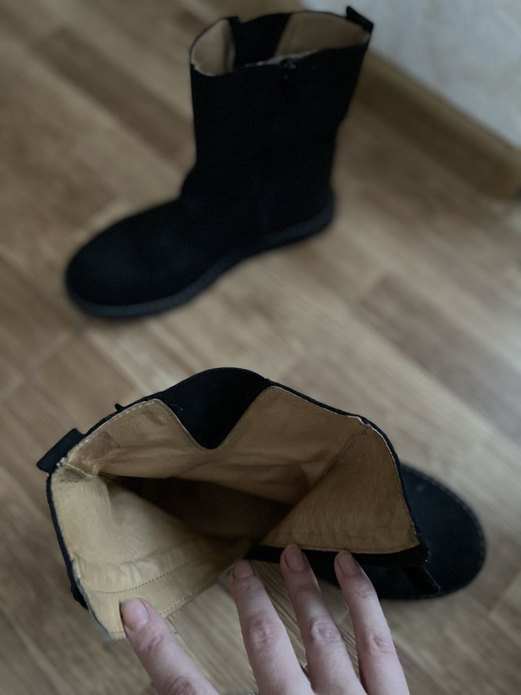 DPAM Лофери шкіряні чоботи ботики черевики макасіни челси