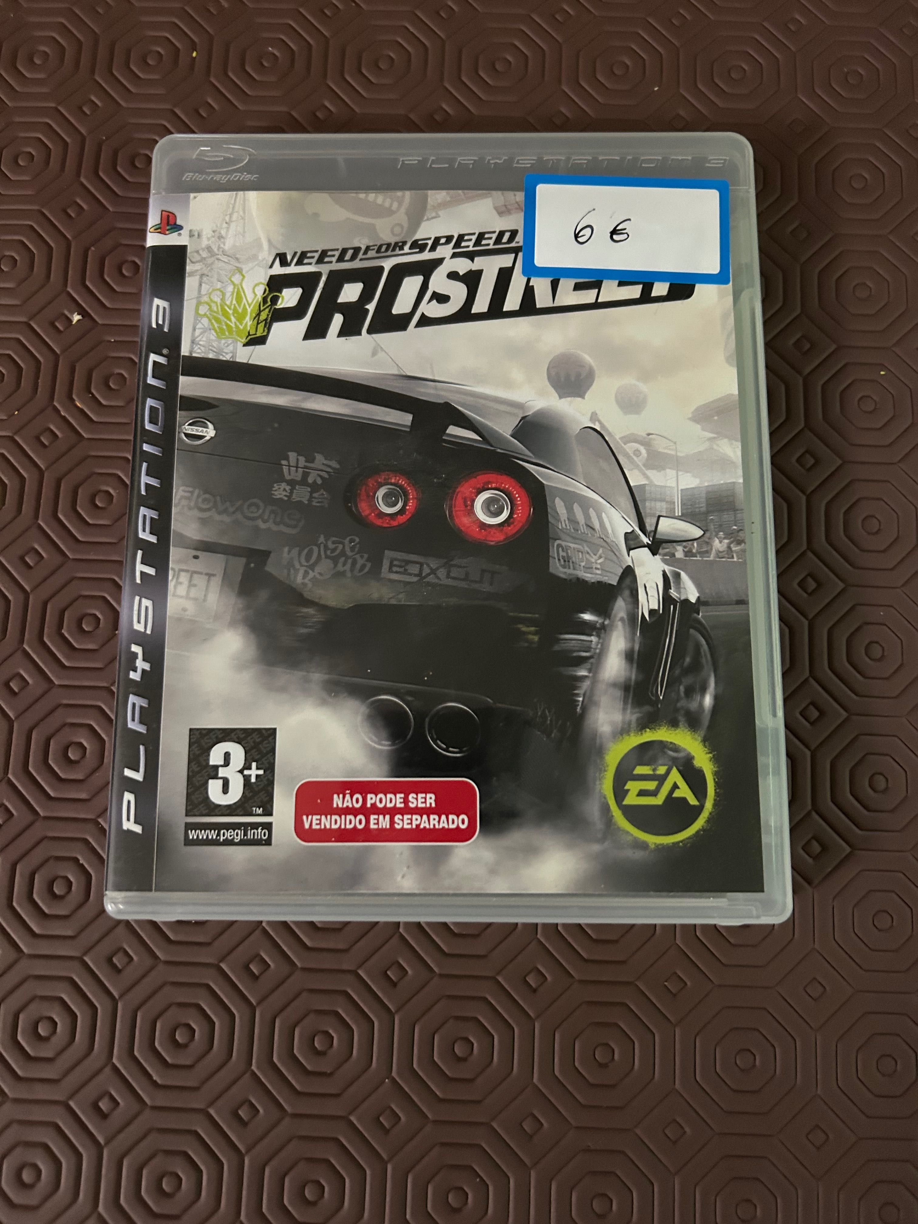 PS3 jogo Need For Speed ProStreet PEGI3+ como novo