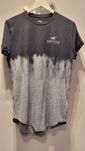 T-shirt hollister męski S cieniowany szary