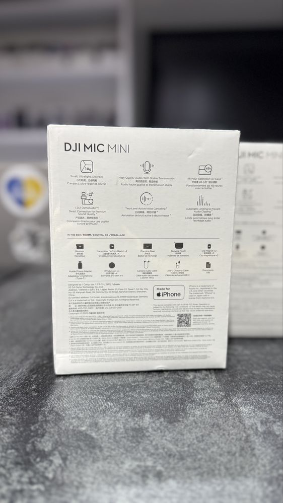 DJI Mic Mini (2TX+1RX+Charging Case)