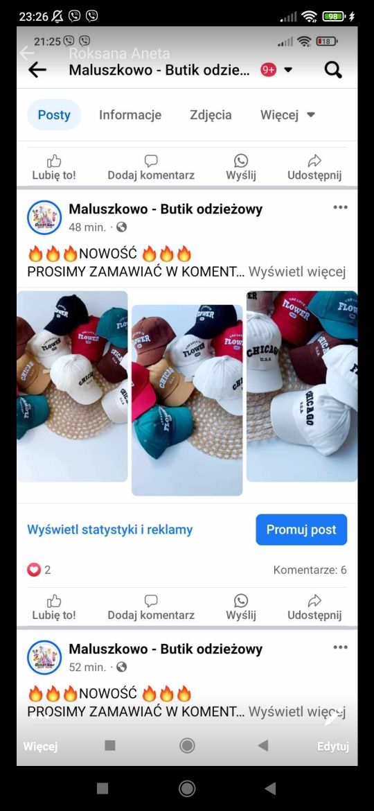 Ubranka niemowlęce