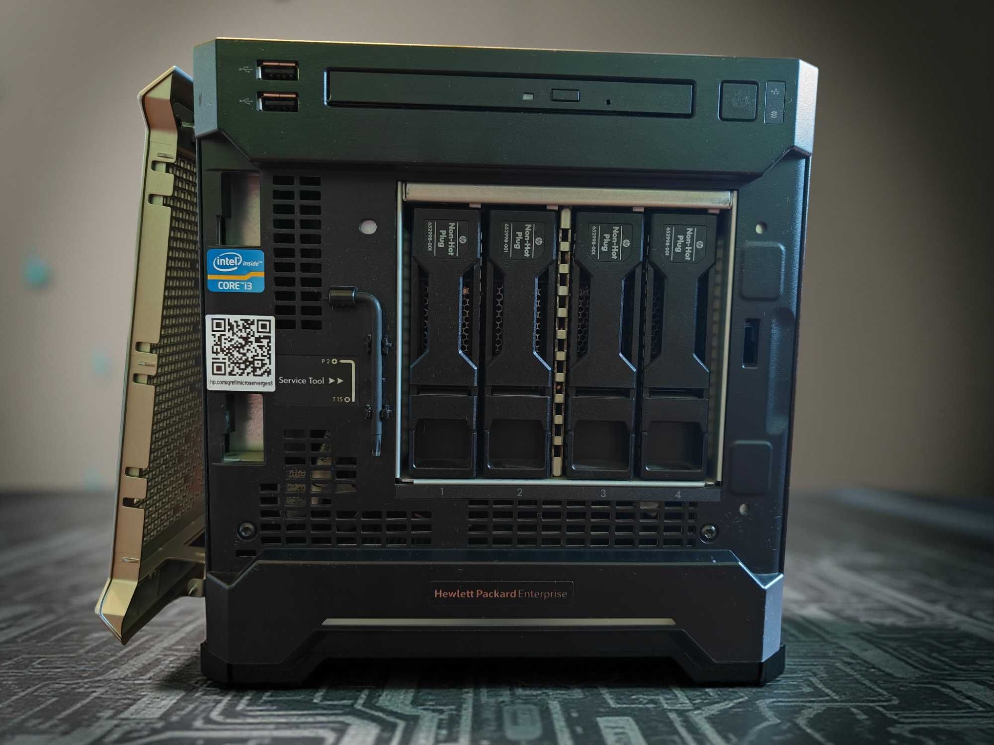HP microserver Gen8 doskonały pod NAS