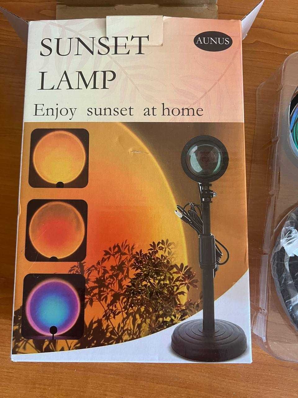 Проекционный светильник SUNSET LAMP мероприятие, usb, проектор