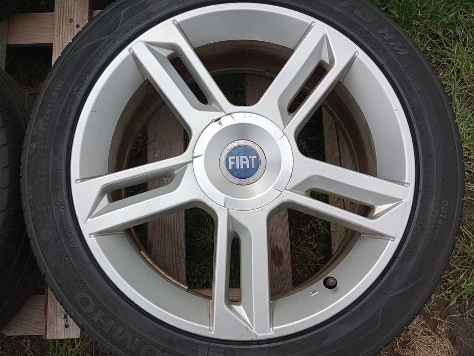Alufelgi 17 cali 4x98 FIAT Stilo Bravo Punto Doblo 500 Qubo Tipo Panda